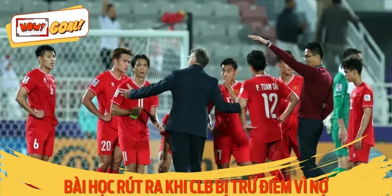 Bài học cần chú ý khi bị trừ điểm