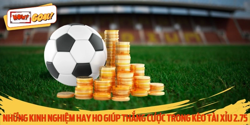 Những kinh nghiệm hay ho giúp thắng cược trong kèo tài xỉu 2.75