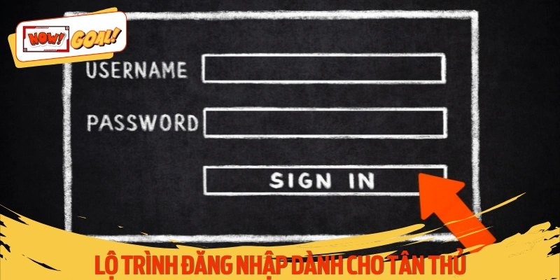 Gợi ý thao tác hướng dẫn đăng nhập ban đầu từ hệ thống